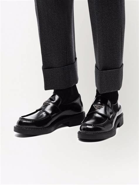 prada maschile|prada sole loafers men.